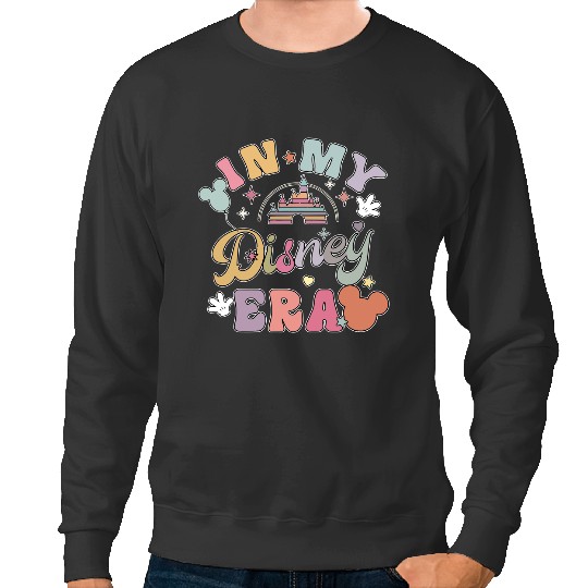 In My Disney Era  Sweatshirts, Disney Trip, Colorful Vacay Sweatshirts, Disney Aesthetic Sweatshirts