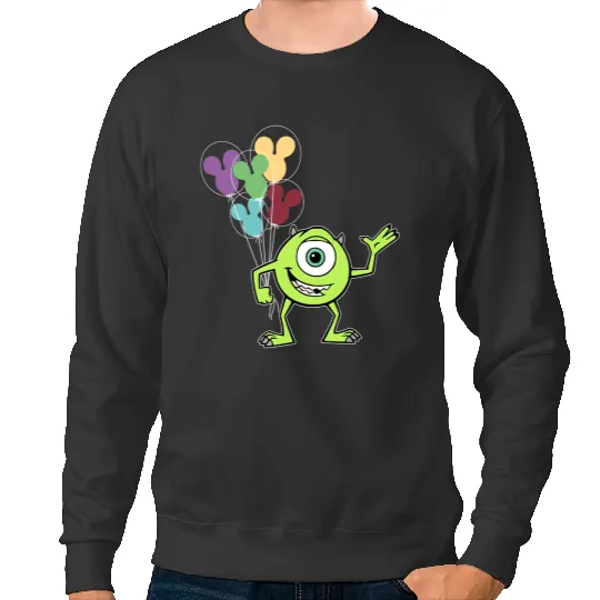 Disney Monsters Inc Sweatshirts, Mike Wazowski Sweatshirts, Monsters University Sweatshirts