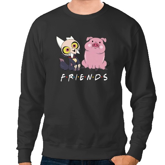 Disney Channel Gravity Falls Waddles & King The Owl House Friends Sweatshirts