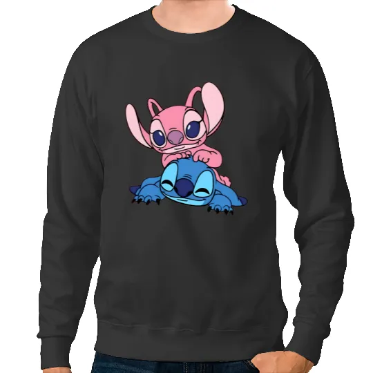 Stitch Disney Sweatshirts, Stitch and Angel Couple Sweatshirts, Disneyland Sweatshirts