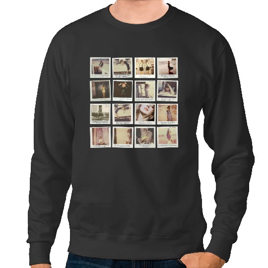 Discover TS 1989 Polaroids Lyrics Deluxe Version Taylor Taylor version Merch Sweatshirts