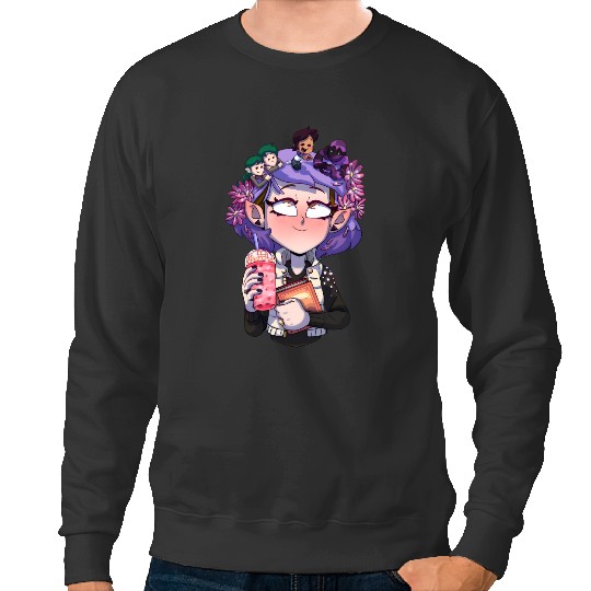 The Owl House Hunter Sweatshirts, The Owl House, Disney TOH Sweatshirts