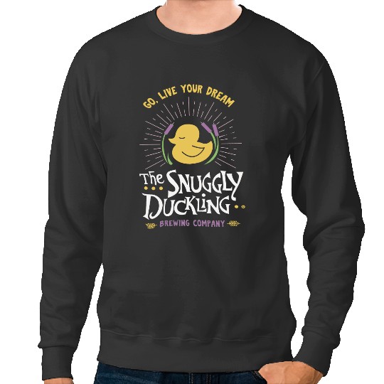 Disney Tangled Rapunzel The Snuggly Duckling Go Live Your Dream Sweatshirts