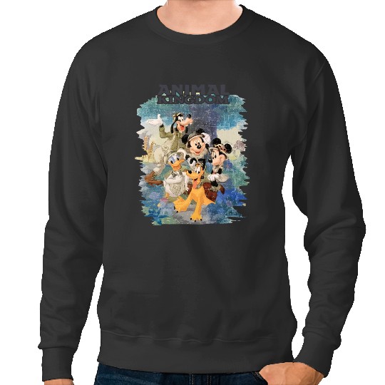  Color Disney Animal Kingdom Sweatshirts, Mickey Safari Vintage Sweatshirts