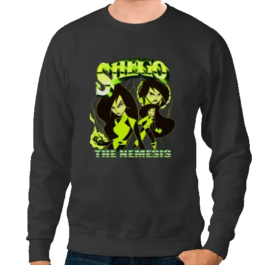 Kim Possible Shego The Nemesis Sweatshirts, Disney Kim Possible Clothingx