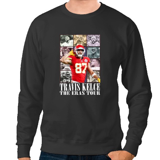 Discover Vintage Travis Kelce The Eras Tour Sweatshirts, Vintage Travis Kelce