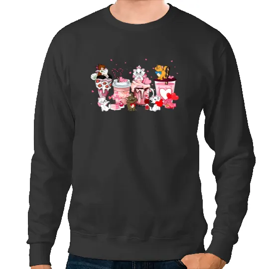 Disney The Aristocrats Valentine Coffee Sweatshirts