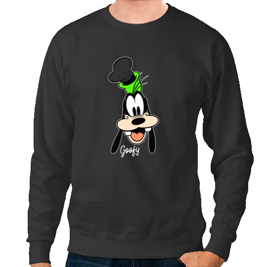 Disney Goofy Big Face Portrait Sweatshirts