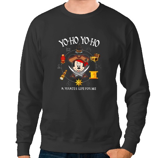 Personalized Disney Pirates Family Sweatshirts, Disney Cruise Sweatshirts, Disney Pirates of Caribbean Sweatshirts