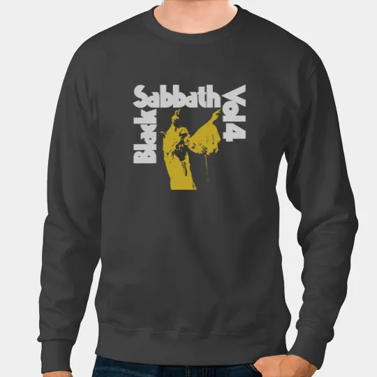 BLACK SABBATH - Black Sabbath Vol. 4 - Classic - Retro - Music Sweatshirts