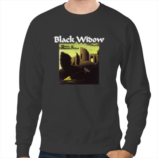 Black Widow band Sweatshirts - Return To The Sabbat Sweatshirts
