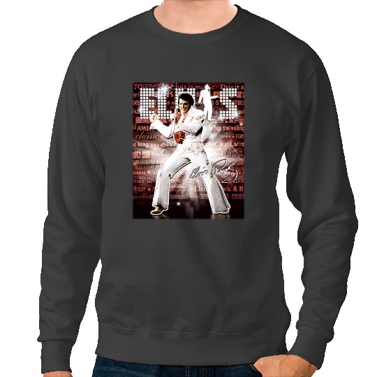 Elvis Presley Sweatshirts, Vintage Elvis Presley Sweatshirts, The King of Rock 'n' Roll Sweatshirts