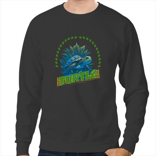 KV9 Turtle accessories toad in the water and turtle around Sweatshirts