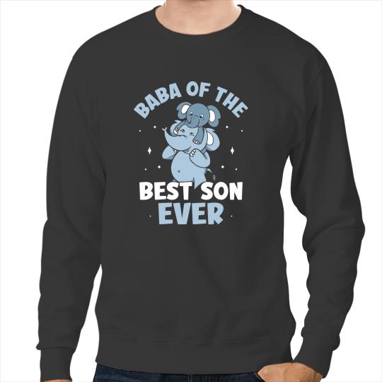 Elephants Lover Baba Of The bests Son Ever Elephant Persian Dad Arabic Father Sweatshirts