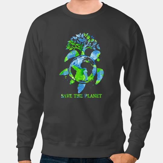 KV9 Turtle Save The Planet 2Earth Day Environment Turtle Recycle Ocean 21 Sweatshirts