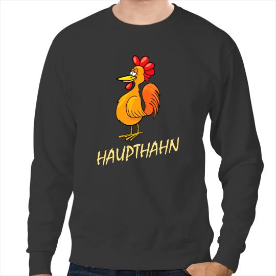 Chicken Poultry main cock 2funny saying chicken cock farmer farmer Sweatshirts