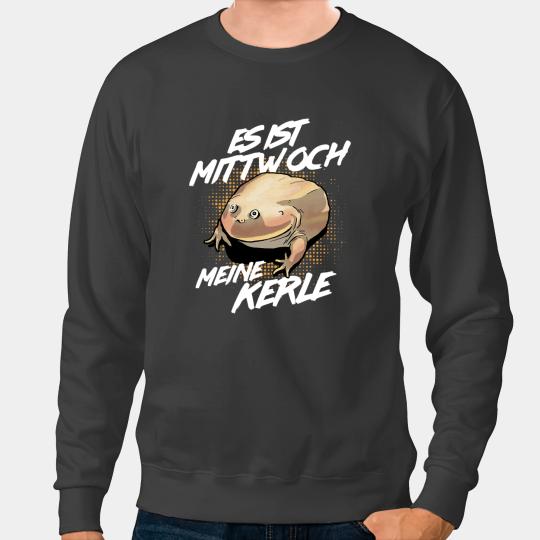 Frog Gift Es Ist Wittwoch Meine Kerle Funny Wednesday Frog Meme 2 Sweatshirts