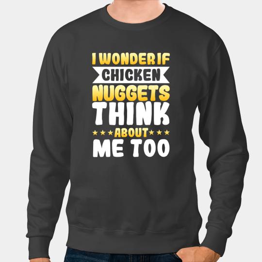 Chicken Poultry Nuggets Lover Nuggies Fried Food Breaded Baked Sweatshirts