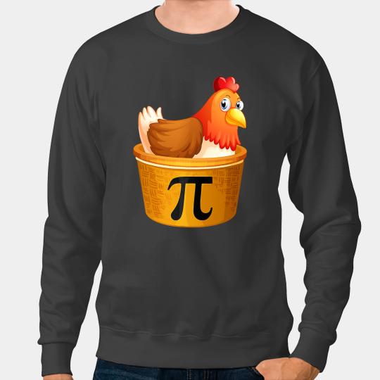 Chicken Poultry PI Day 2Funny Chicken Pot Pi Day Pie Math Geek Gift 3.14 Sweatshirts