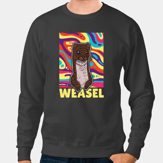 Ferret Gift Weasel Mouse biologist biology 10 Sweatshirts