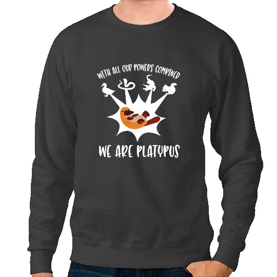 Platypus Gift Funny Cute Platapus Sweatshirts
