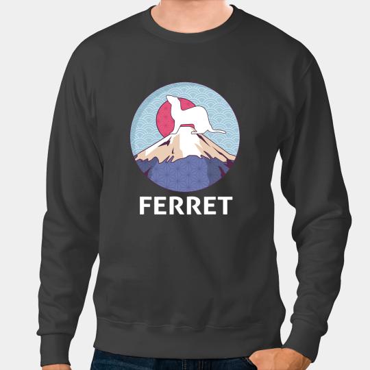 Ferret Gift Mom Dad Mustela Nigripes 27 Sweatshirts