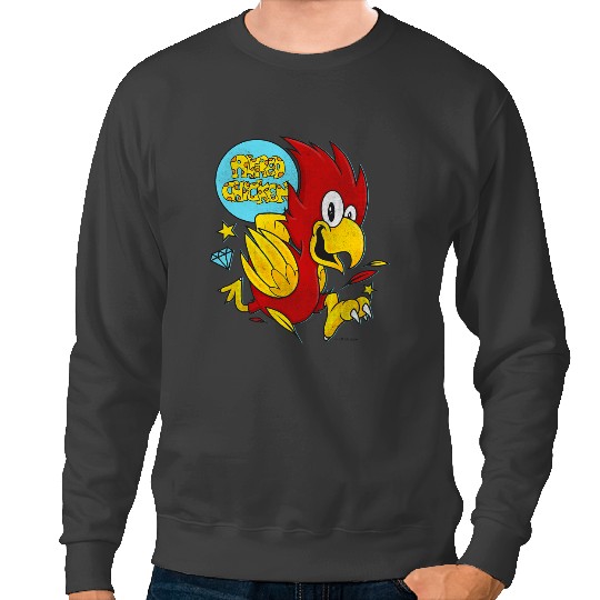 Chicken Poultry SevenSquared Alfred Chicken 1993 Retro Gamer Sweatshirts
