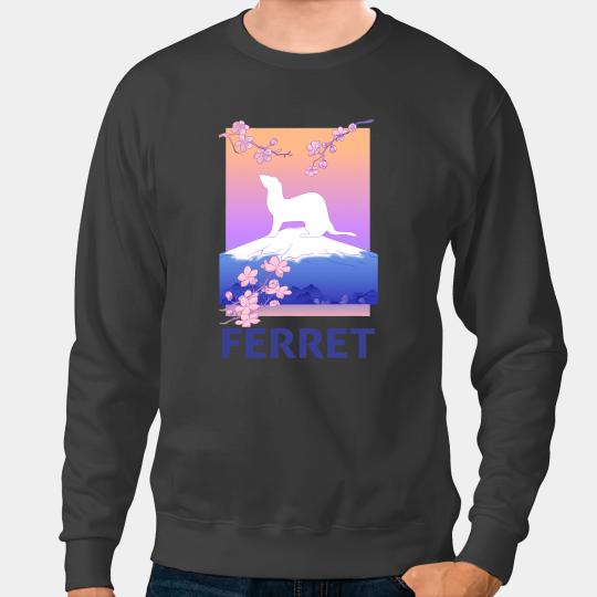 Ferret Gift Mom Dad Mustela Nigripes 19 Sweatshirts