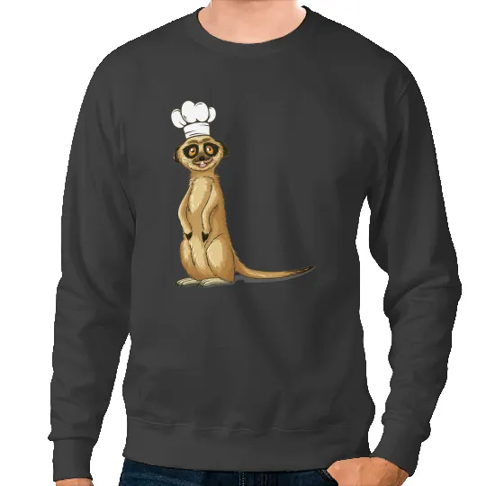 Ferret Gift in the kitchen fo ferret lover with cute ferret 8 Sweatshirts