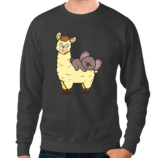 Lama Llama Men Women Kids Koala Lover Alpaca Sweatshirts