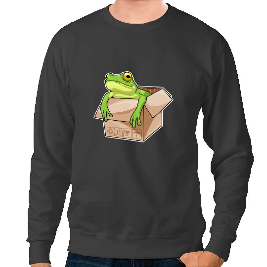 Frog Gift Box Sweatshirts