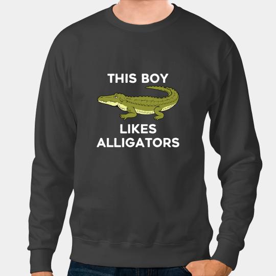 Alligator Animals Wilderness Adventure Crocodile Cute Crocodile Sweatshirts