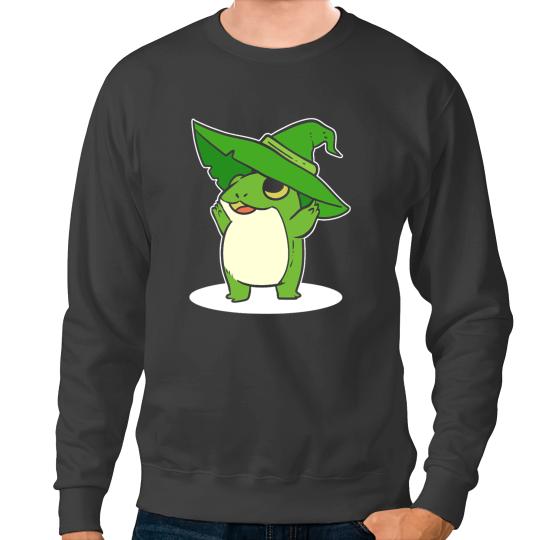 Frog Gift Wizard Frog Sorcerer Sweatshirts