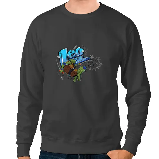 KV9 Turtle Teenage Mutant Ninja Turtles Mutant Mayhem Leo Pose Sweatshirts