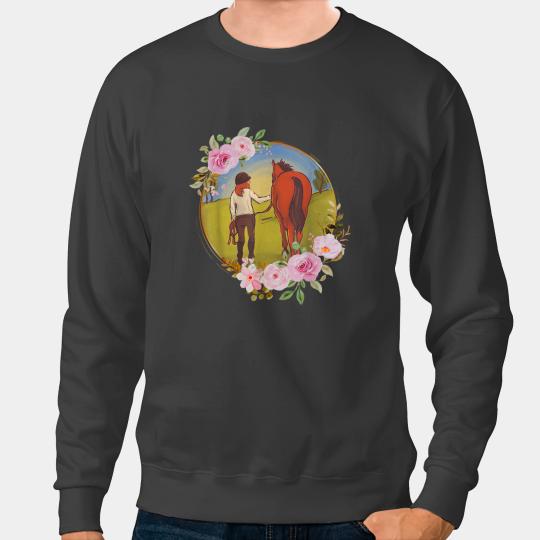 Funny Horse Farm Horse Yard Pony Girl Horse Girl Sweatshirts