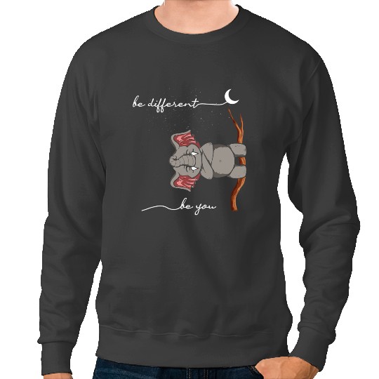 Discover Elephants Lover Autism Be Different Elephant Men Women Be You Autism Elephant Sweatshirts