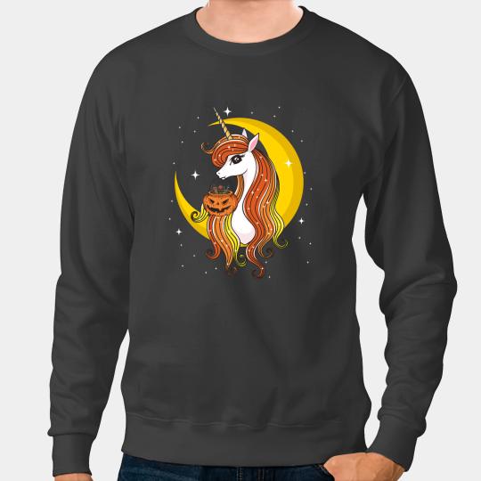 Unicorns Cute Candy Corn Unicorns Halloween Top1 Sweatshirts