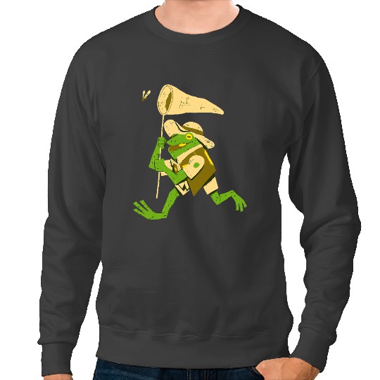 Frog Gift Camping Crew Road Trip Sweatshirts