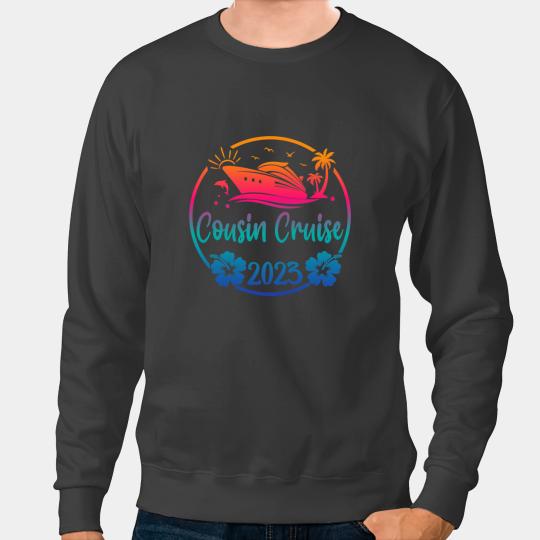 Camping Camp Cousin crew for summer vacation holiday family camp 2 Camper Sweatshirts
