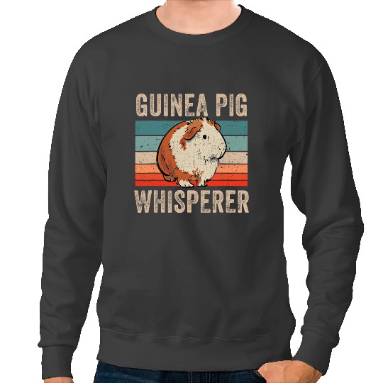 GP Guinea Pig Whisperer Lover Cute Pet Animal Sweatshirts