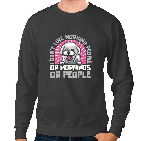 Dog Bichon Frise Pet Dog Breed Bichon Frise Sweatshirts