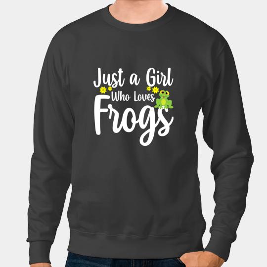 Frog Gift Cool Frog For Women Girls Kids Toad Frog Lovers Zookeeper 31 Sweatshirts