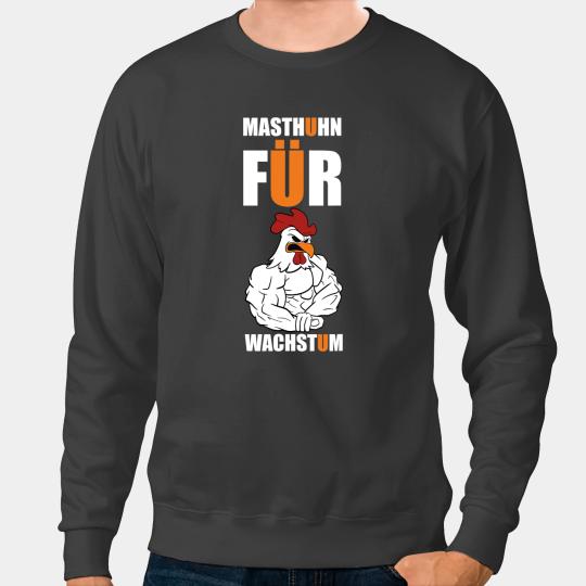 Chicken Poultry Fitness Bodybuilding Mast Chicken for Growth 4 Sweatshirts