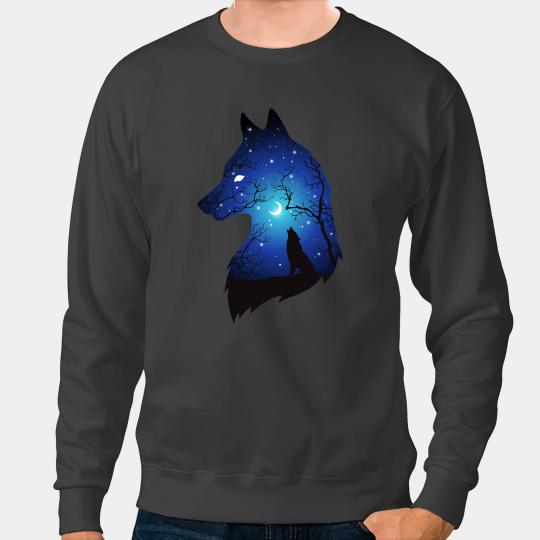 Dog Alaskan Malamute Bling Alaskan Malamute Nature Inside Sweatshirts