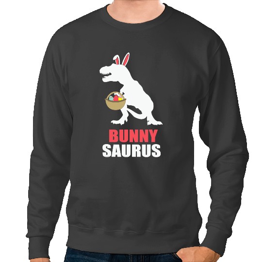 Dinosaur Dino Easter Bunny EasTRex Dinosaur Egg Happy EastRAWR TRex. Sweatshirts