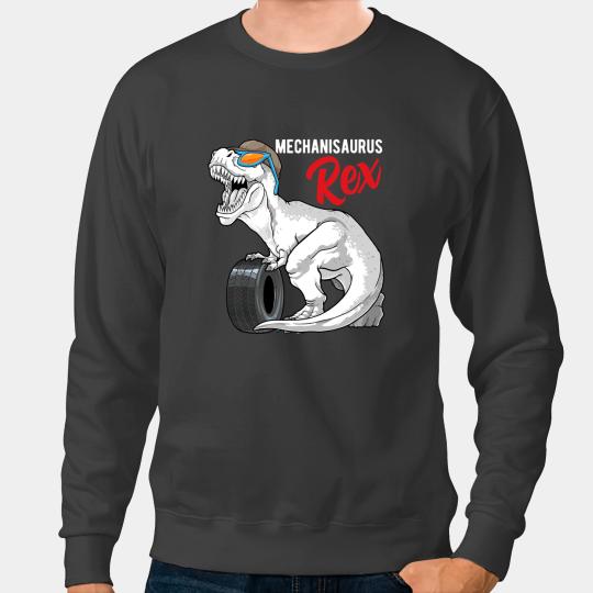 Dinosaur Dino Dino Funny Horse Mechanisaurus Rex Mechanic Dinosaur T Rex Horsepower Torque 1 Sweatshirts