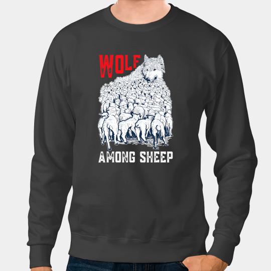 Sheep Lamb wolfs Among Sheep Im Not One Of The Sheep Patriotic Ewe Sheeps Sweatshirts