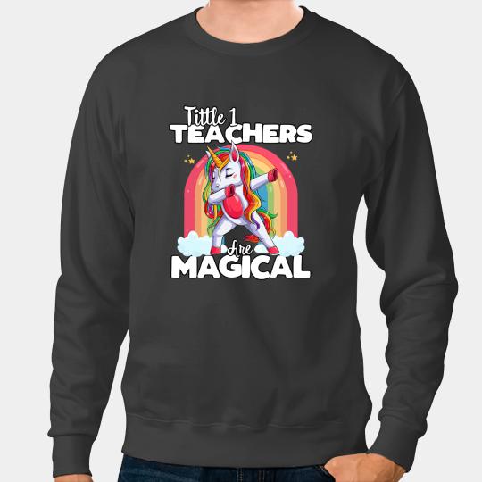 Unicorns Back to School Tittle 1 Teacher Team Unicorns Magical Teacher Sweatshirts