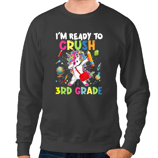 Unicorns 3rd Grade Dabbings Unicorns Backpack Back to School Sweatshirts