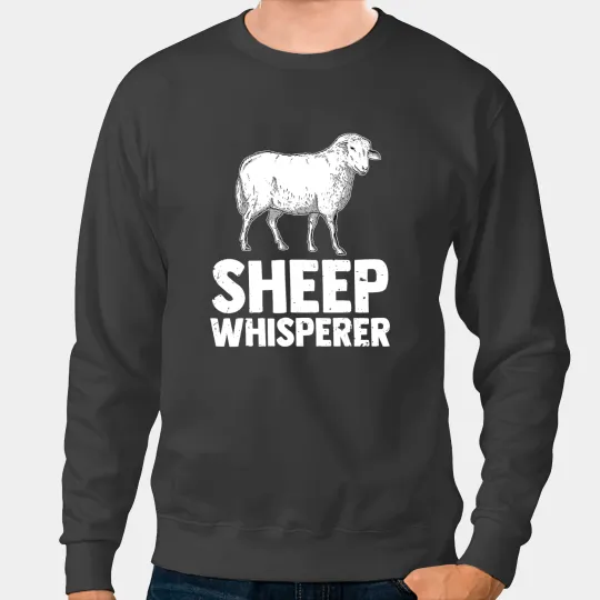 Sheep Lamb Funny Sheep Art For Men Women Livestock Farmer Sheep Lovers Ewe Sheeps Sweatshirts